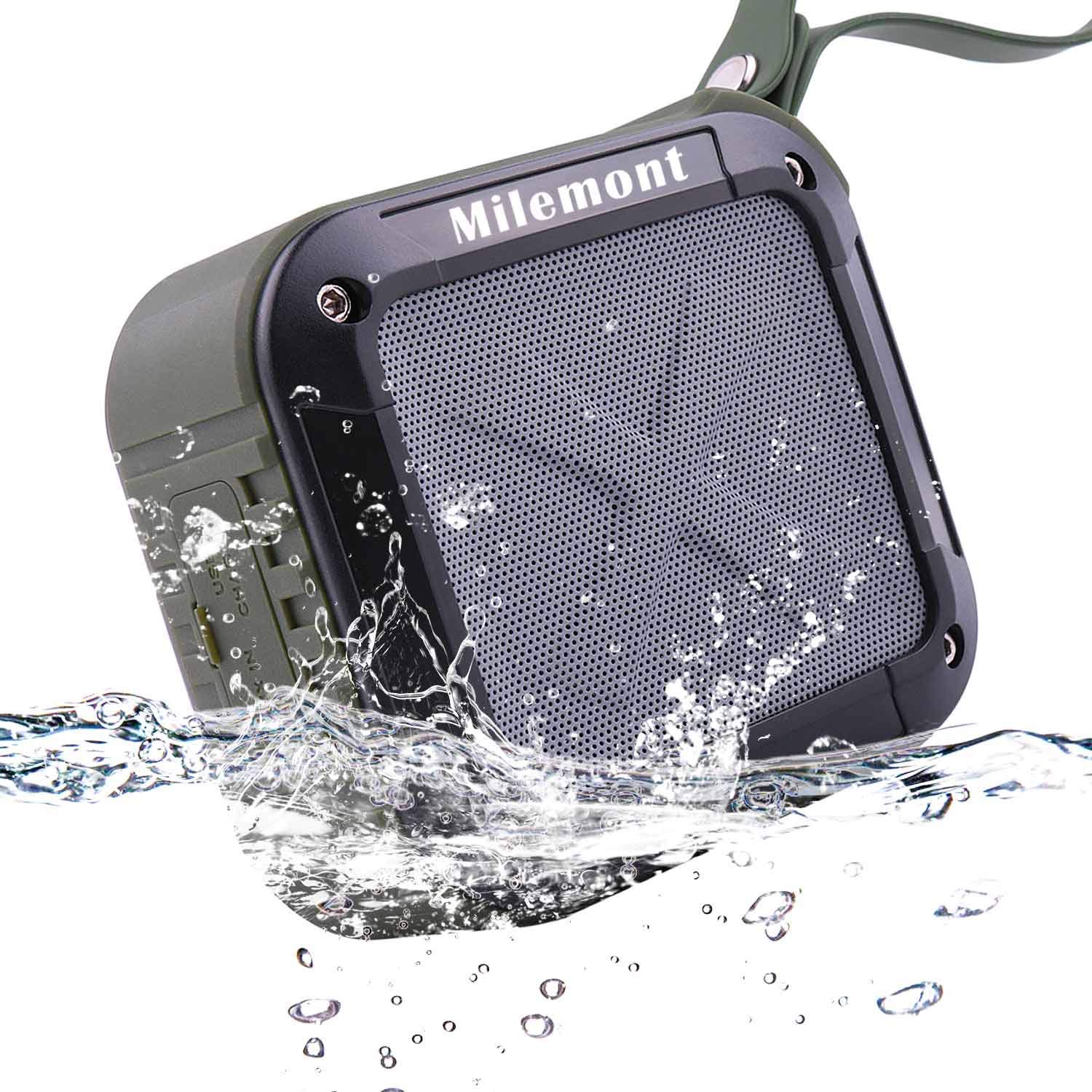 milemont shower speaker - best bluetooth speaker under 50 dollars
