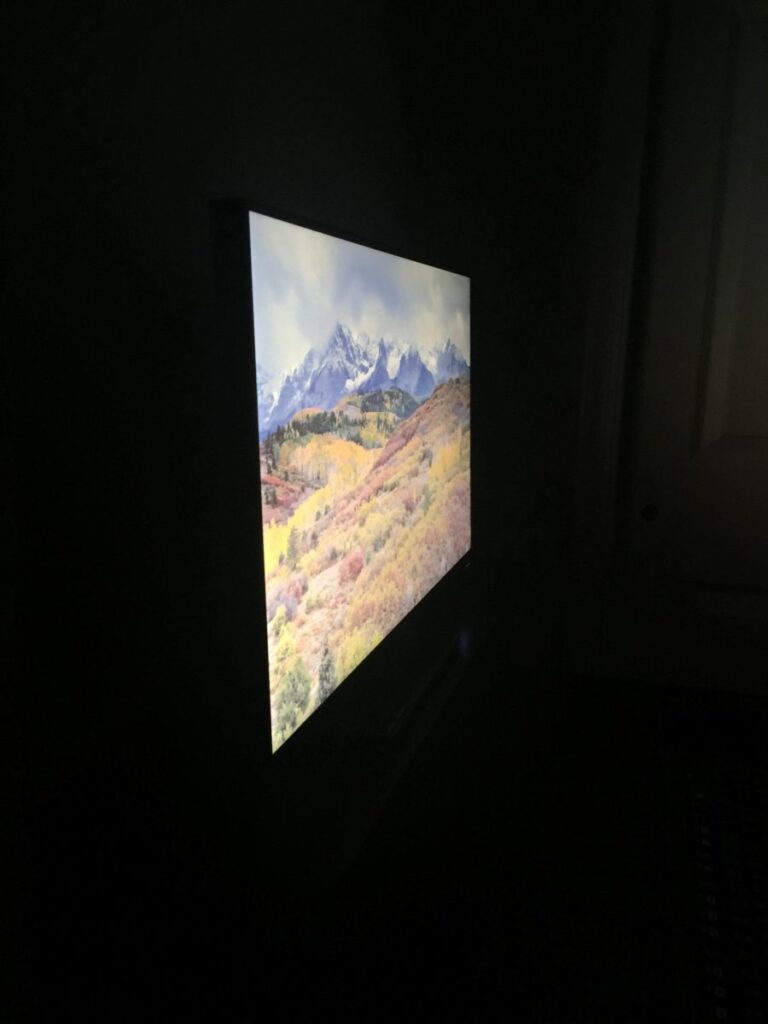 Dell S2417DG review left viewing angles