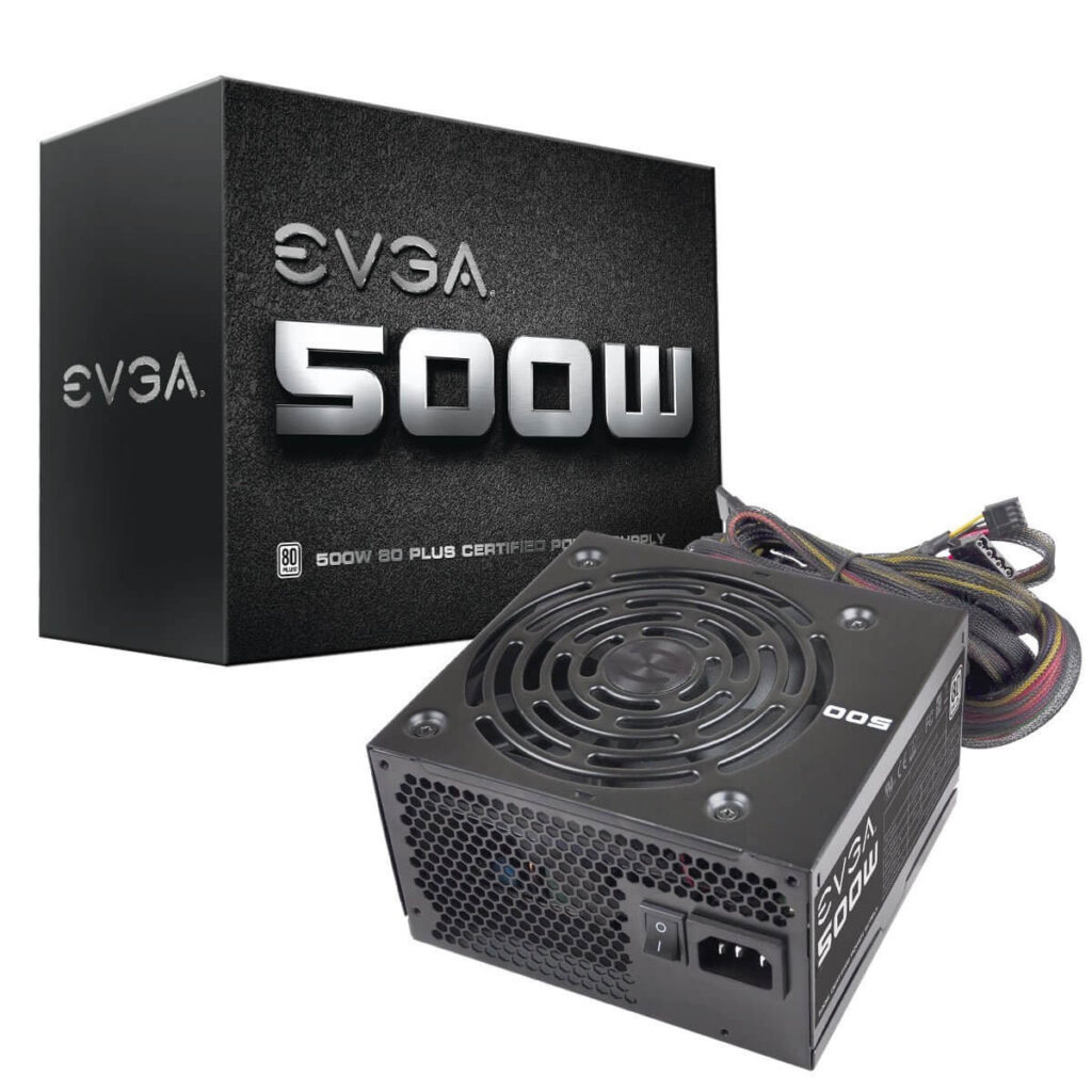 EVGA 500 W1, 80+ WHITE 500W Power Supply 600 Dollar Gaming Build