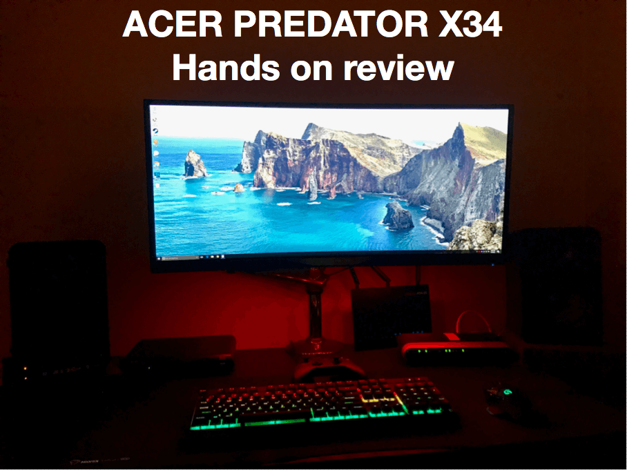 Acer Predator X34 hands on review