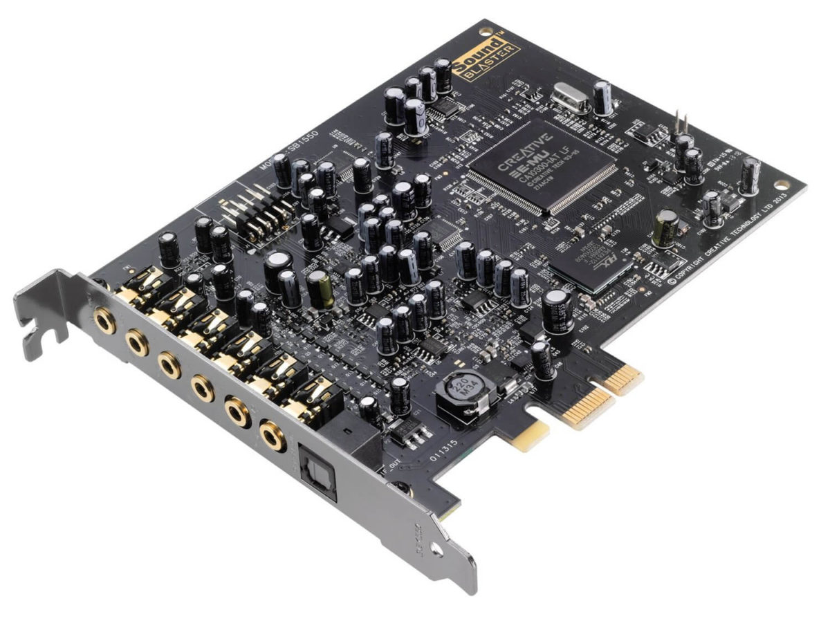 Creative Sound Blaster Audigy PCIe RX 7.1 Sound Card
