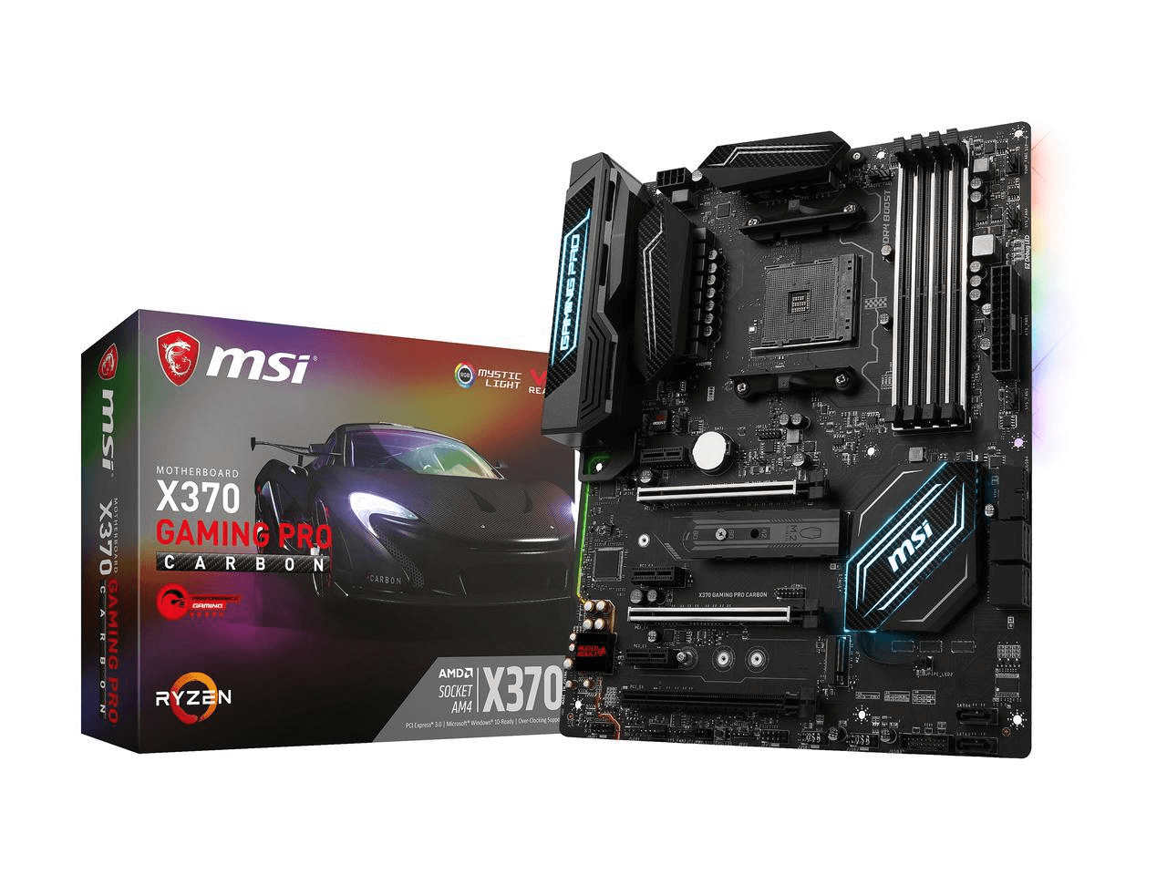 MSI X370 Gaming Pro Carbon AM4 Gaming Motherboard