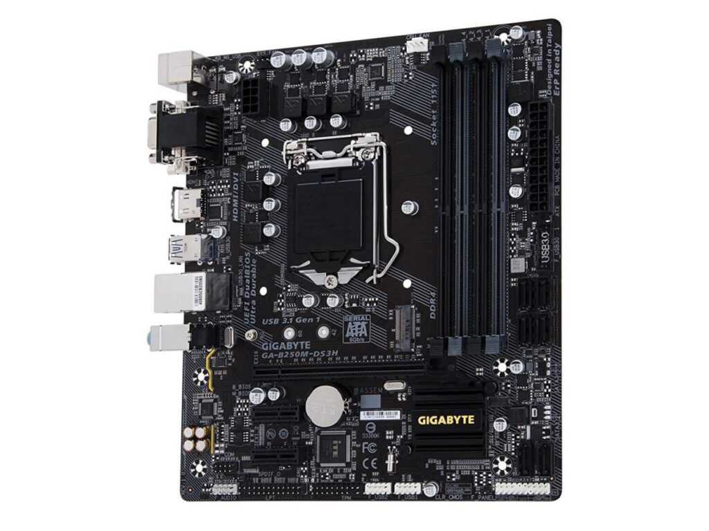 Gigabyte B250M-DS3H Cheap Gaming Motherboard under 100
