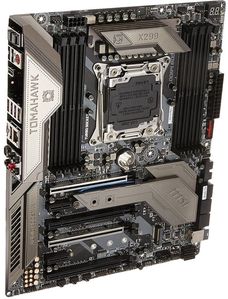 MSI X299 Tomahawk Motherboard for i9-7900x
