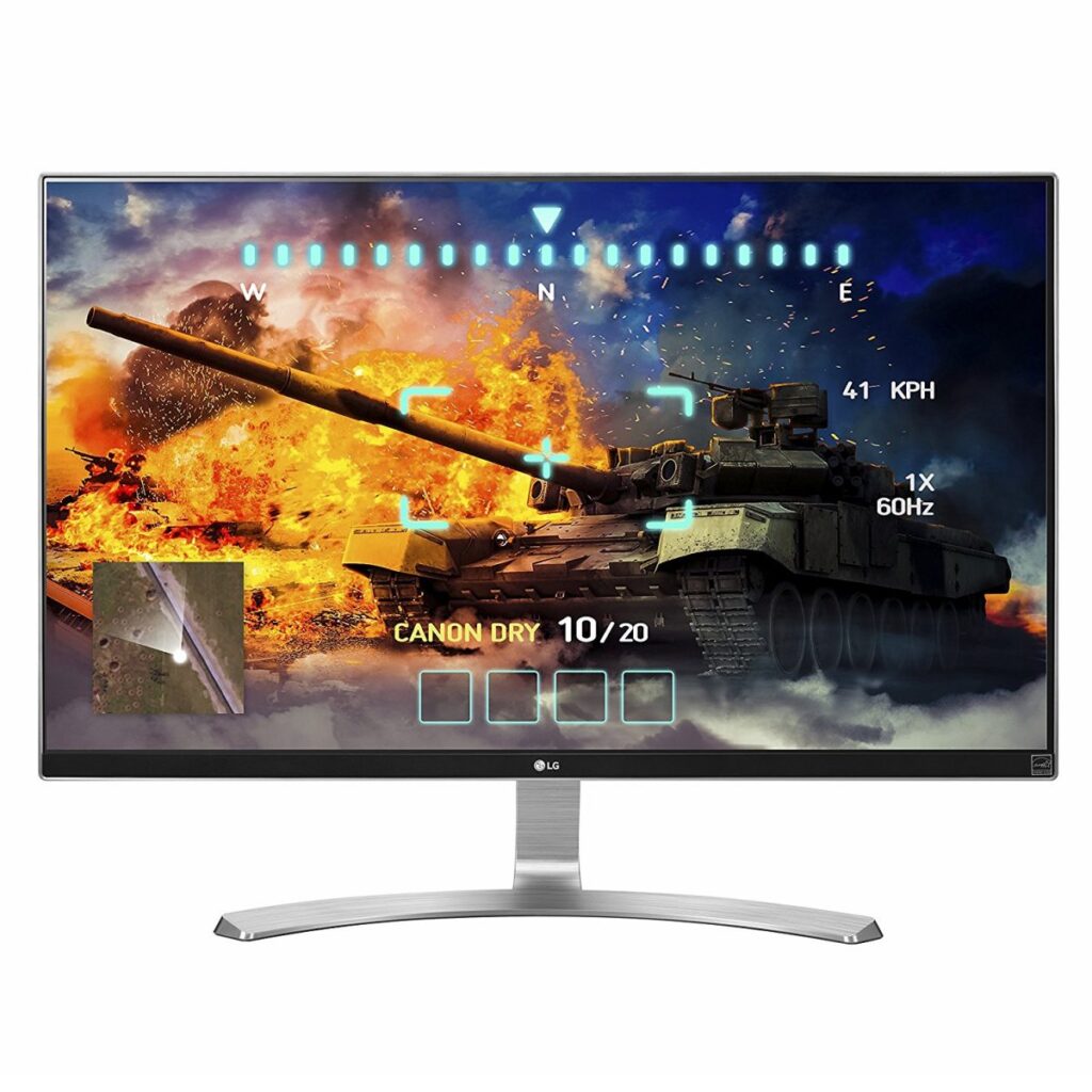 LG 27UD68-W 4K Monitor for Xbox One X