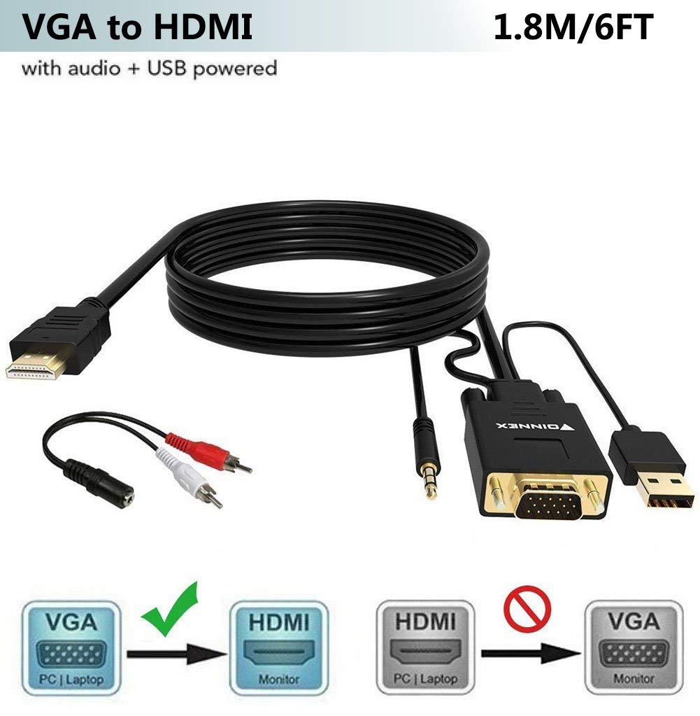 Foinnex VGA to HDMI adapter