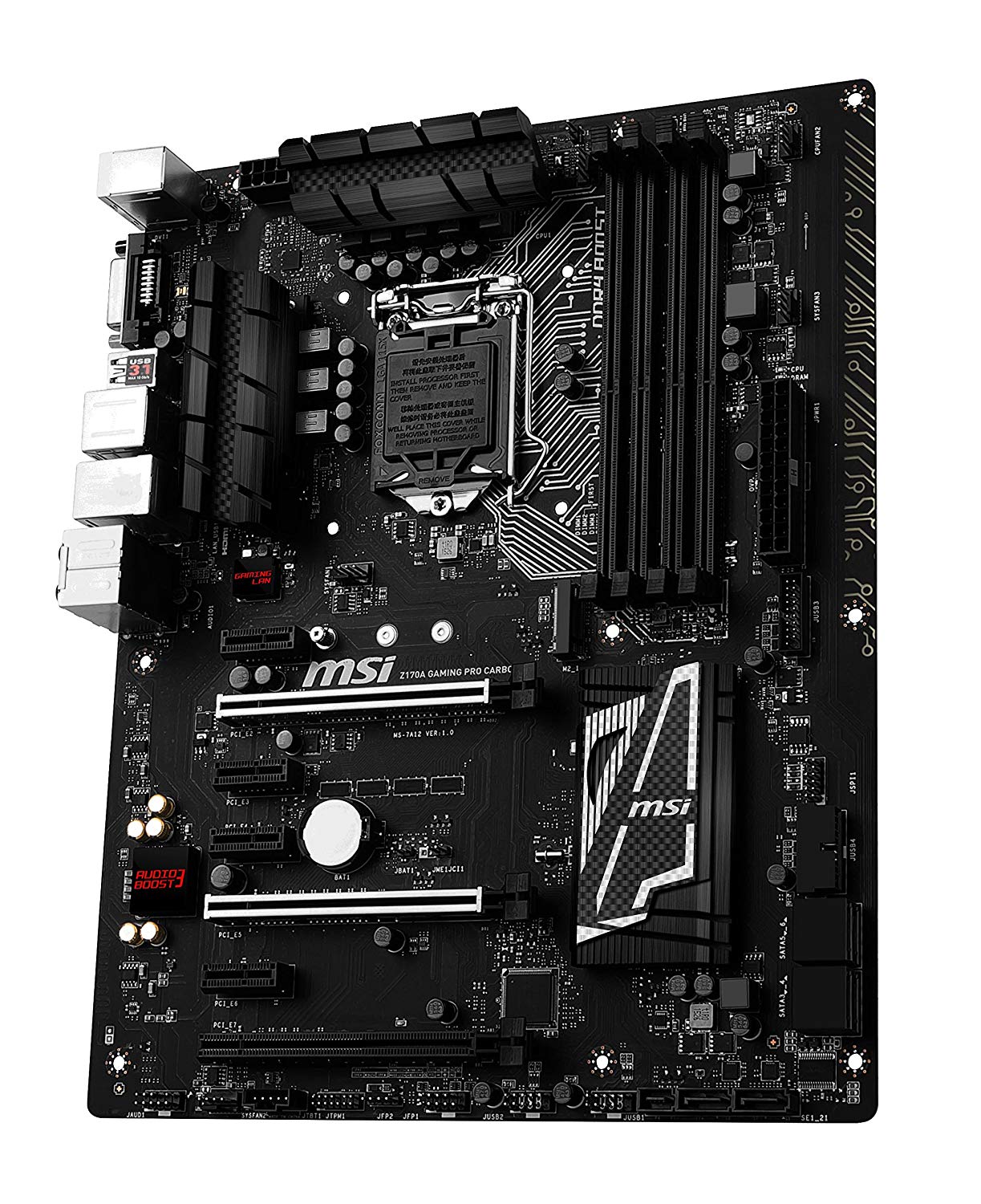 MSI Z170A Performance Gaming Pro Carbon - best z170 motherboard 